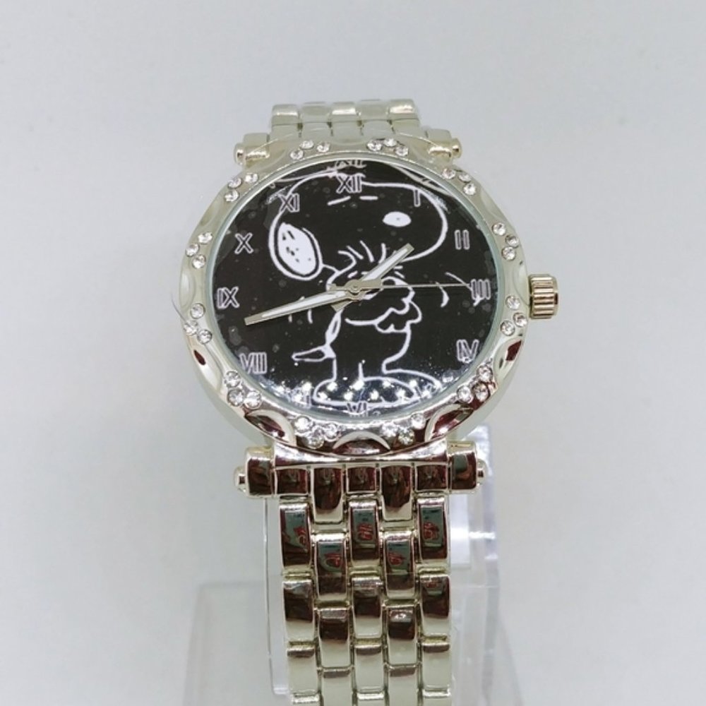 SOLDSnoopy and Woodstock Watch Austrian Crystal - Picture 7 of 8